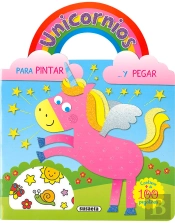 Unicornios Para Pintar Y Pegar