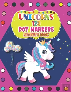 Bertrand.pt - Unicorns 123 Dot Markers Activity Book