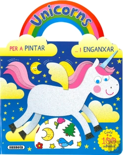 Bertrand.pt - Unicorns Per A Pintar I Enganxar 2