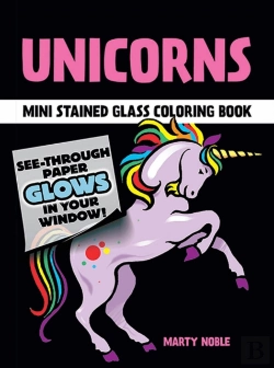 Bertrand.pt - Unicorns Stained Glass Colouring Book