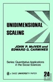 Unidimensional Scaling