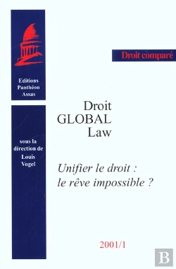 Bertrand.pt - Unifier Le Droit ; Le Reve Impossible