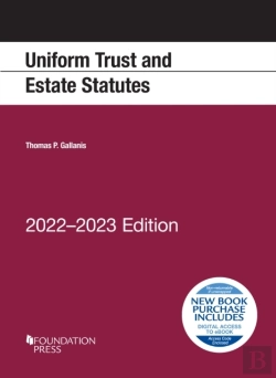 Bertrand.pt - Uniform Trust And Estate Statutes, 2022-2023 Edition