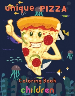 Bertrand.pt - Unique Pizza Coloring Book   Children