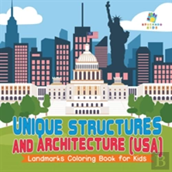 Bertrand.pt - Unique Structures And Architecture (Usa) | Landmarks Coloring Book For Kids
