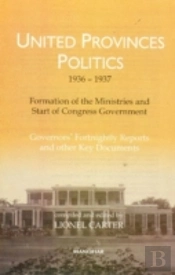 United Provinces Politics 1936-1937