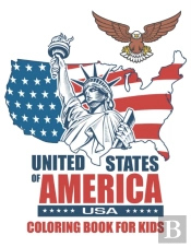 United State Of America Usa Coloring Book For Kids