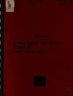 Bertrand.pt - United States-Canadian Tables Of Feed Composition