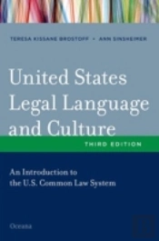 United States Legal Language And Culture