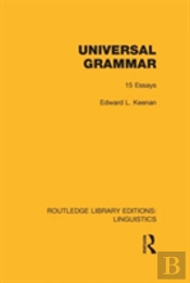 Universal Grammar