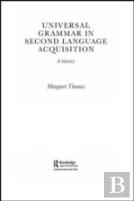 Universal Grammar In Second-Language Acquisition