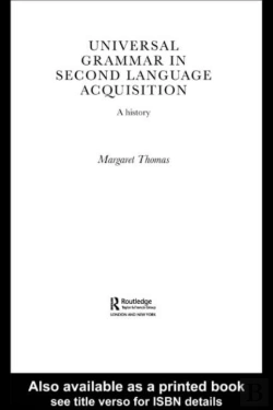 Bertrand.pt - Universal Grammar In Second-Language Acquisition