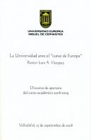 Universidad Ante El ''Curso De Europa'', La