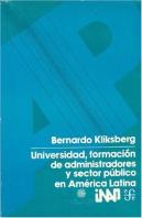 Universidad, Formación De Administradores Y Sector Público En América Latina