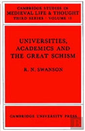 Universities, Academics And The Great Schism