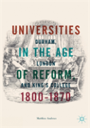 Universities In The Age Of Reform, 1800â€“1870