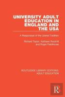 University Adult Education In England And The Usa