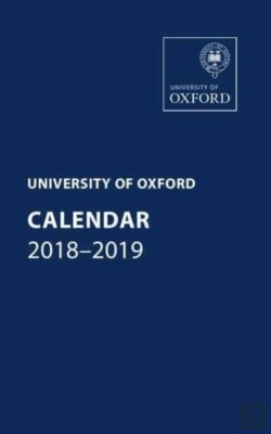 Bertrand.pt - University Of Oxford Calendar 2018-2019