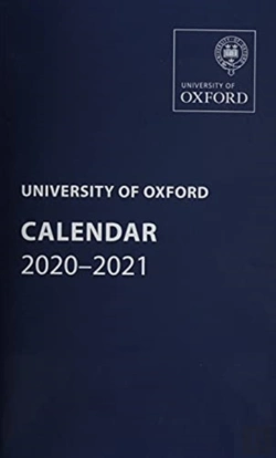 Bertrand.pt - University Of Oxford Calendar 2020-2021