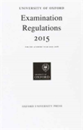 University Of Oxford Examination Regulations 2015