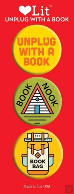 Bertrand.pt - Unplug With A Book 3-Button Assortment