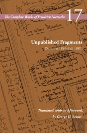 Unpublished Fragments (Summer 1886â€“Fall 1887)