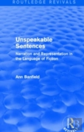 Unspeakable Sentences (Routledge Revivals)