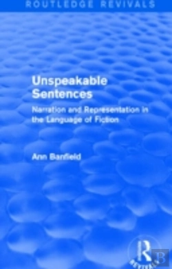 Bertrand.pt - Unspeakable Sentences (Routledge Revivals)