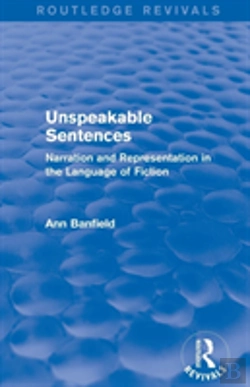 Bertrand.pt - Unspeakable Sentences (Routledge Revivals)