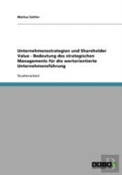 Unternehmensstrategien Und Shareholder V