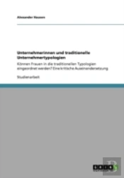 Unternehmerinnen Und Traditionelle Unternehmertypologien