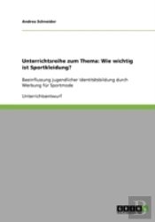Unterrichtsreihe Zum Thema