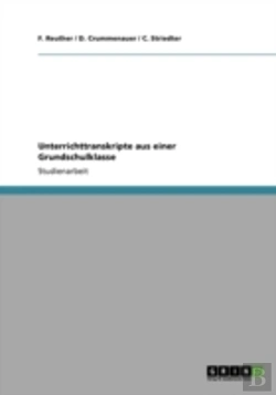 Bertrand.pt - Unterrichttranskripte Aus Einer Grundschulklasse