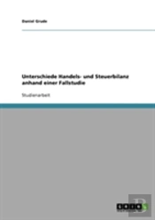 Unterschiede Handels- Und Steuerbilanz Anhand Einer Fallstudie