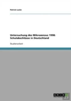 Bertrand.pt - Untersuchung Des Mikrozensus 1998