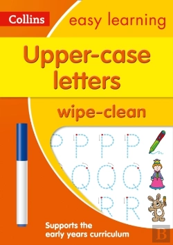 Bertrand.pt - Upper Case Letters Age 3-5 Wipe Clean Activity Book