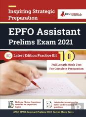 Upsc Epfo Assistant Prelim Exam 2021 10 Mock Test