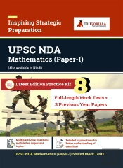 Upsc Nda/Na Mathematics (Paper-I) 2021 10 Mock Tests For Complete Preparation