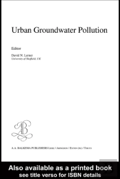 Urban Groundwater Pollution