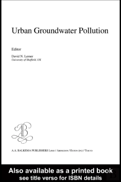 Bertrand.pt - Urban Groundwater Pollution
