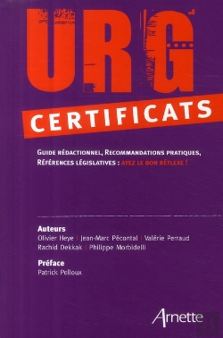 Bertrand.pt - Urg' : Urg Certificats ; Ayez Le Réflexe De Vérifier