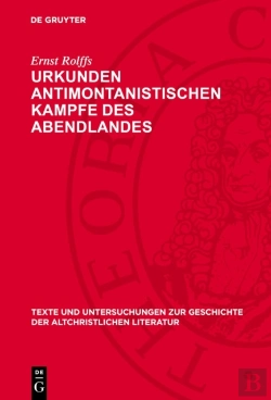 Bertrand.pt - Urkunden Antimontanistischen Kampfe Des Abendlandes