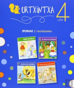 Bertrand.pt - Urtxintxa 4 Urte - 2. Hiruhilabeteko Ipuinak (5-8)