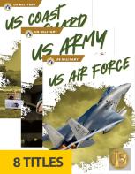 Us Military (Set Of 8)