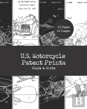 U.S. Motorcycle Patent Prints