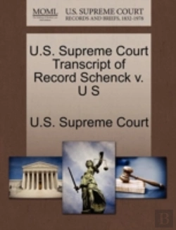 Bertrand.pt - U.S. Supreme Court Transcript Of Record Schenck V. U S