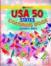 Usa 50 States Coloring Book Volume 1