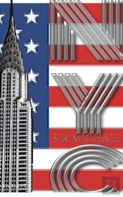 Usa American Flag Iconic Chrysler Building New York City Sir Michael Huhn Artist Drawing Journal