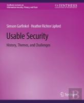 Usable Security