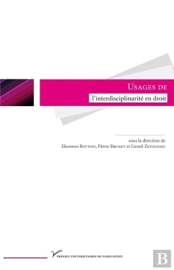 Bertrand.pt - Usages De L'Interdisciplinarité En Droit